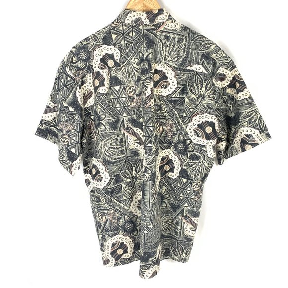 3/$25 Cooke Street Honolulu XL Hawaiian Button T Shirt - Picture 4 of 10